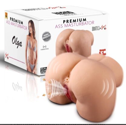 Premium Sucking Masturbator Olga - İleri Geri Hareketli Emişli Anal Vajina Girişli Sesli Suni Kalça Titreşimli Vajina - Görsel 4