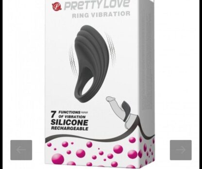 Pretty Love Ring Vibratior 7 Modlu Titreşimli Penis Halkası BI-210150 - Görsel 4
