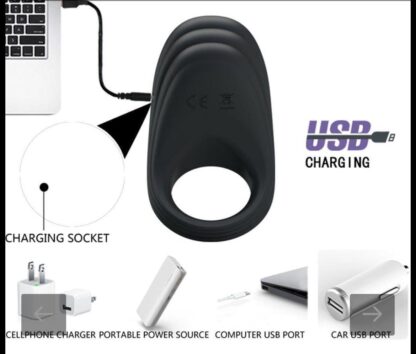 Pretty Love Ring Vibratior 7 Modlu Titreşimli Penis Halkası BI-210150 - Görsel 6